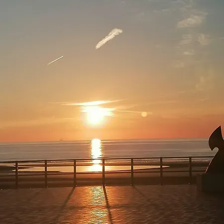 Studio Amor Op Het Gelijkvloers Met Tuintje Nabij Strand De Haan Exterior photo